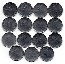 VATICANO PIO XII - LOTTO DI 15 MONETE DA 100 LIRE DATE 1955/1956/1958