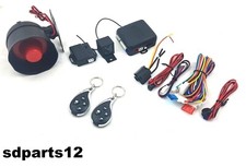 Kit Allarme Antifurto Auto Universale Furgone Camper Roulotte 2 Telecomandi