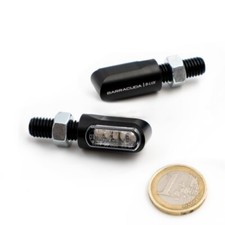 BARRACUDA COPPIA FRECCE MINI LED MI-LED B-LUX UNIVERSALI MOTO OMOLOGATE