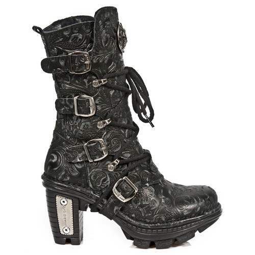 Stivali donna pelle rock - stivali,