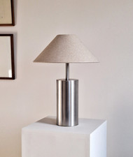 70s Spun Aluminium Lamp