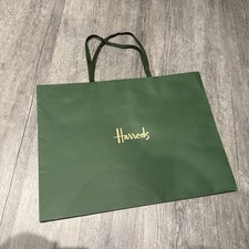 Borsa shopping Harrods verde -