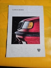 Lancia Dedra Vintage Brochure