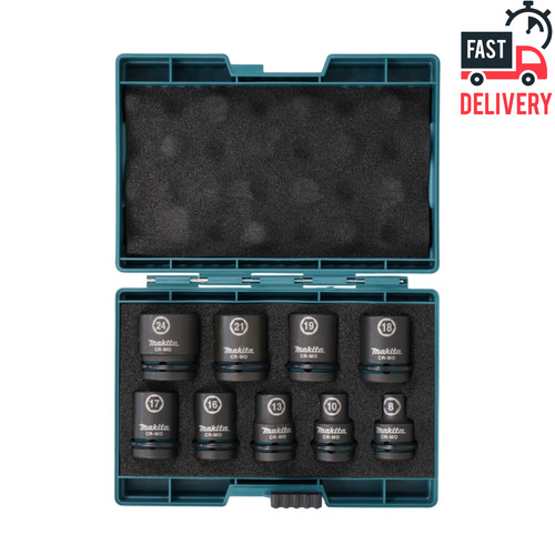 Makita set chiavi bussola - 9, a