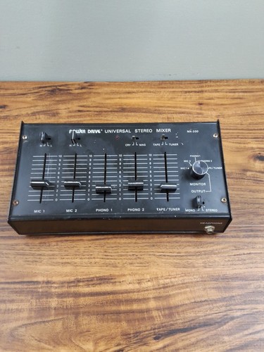 Power drive mixer stereo - mixer,