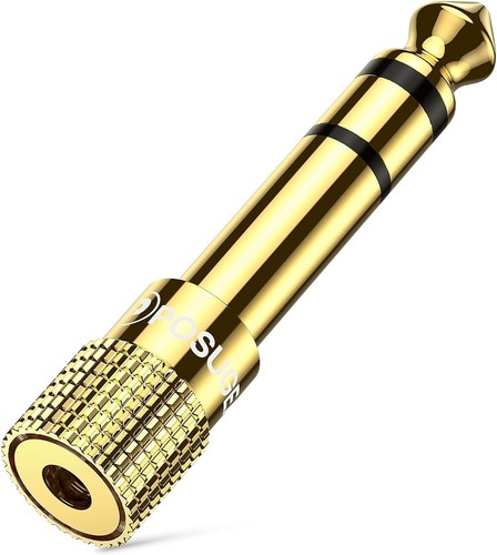 Adattatore jack cuffie mm - 6,35,