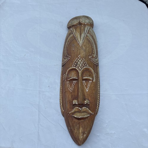 Maschera etnica legno - maschera, in