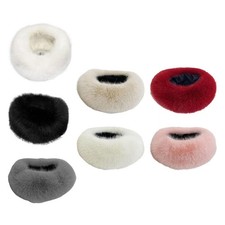 Fascia per capelli in peluche