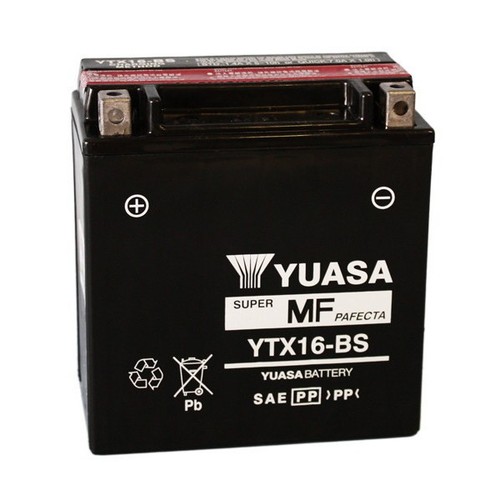 Batteria yuasa ytx16 - batteria,