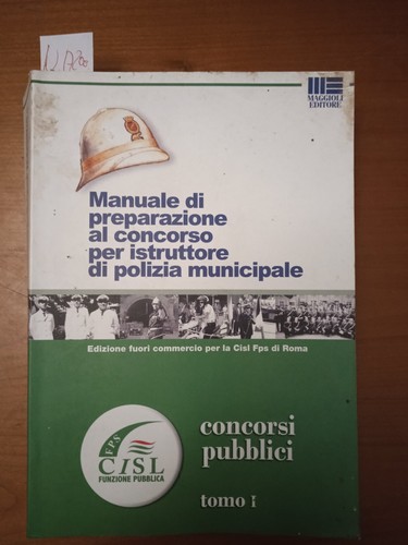 Manuale del concorso per
