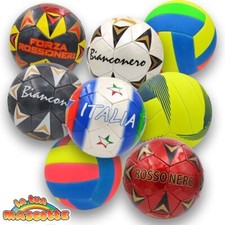 Stock 5 Palloni Pallone  Calcio Misura 5 Volley Pallavolo Per Gru Divertimento