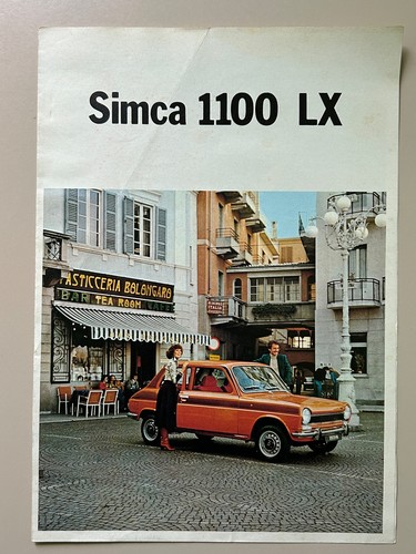 Simca 1100 matra - simca, 1975