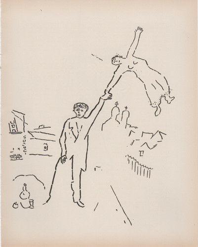 Marc chagall la passeggiata - -,