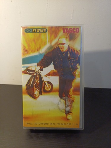 Videocassetta vhs vasco rossi - vhs,