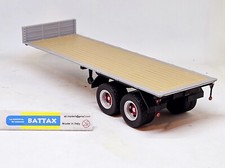 # 1/43 GREY FLAT 2 AXLE