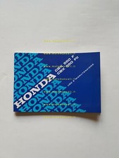 Honda CBX 550 F - CBX 550 F II 1982 manuale uso originale italiano