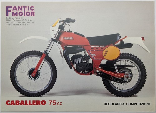 Scheda tecnica brochure moto