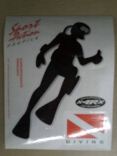 Adesivi sub diving scooter