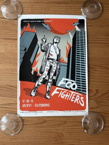 Poster foo fighters 2015 - fighters,