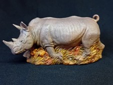 From The Earth 'Kifaru - Rhino'. Ann Richmond. Ltd. Edit. 2002. 7" Long. G.C.