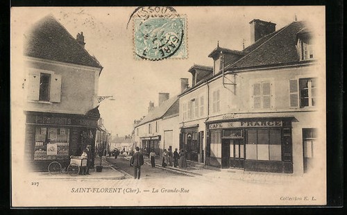 Cpa saint florent sur - cpa, saint-florent-sur-cher,