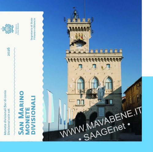 San marino 2026 set serie - marino,