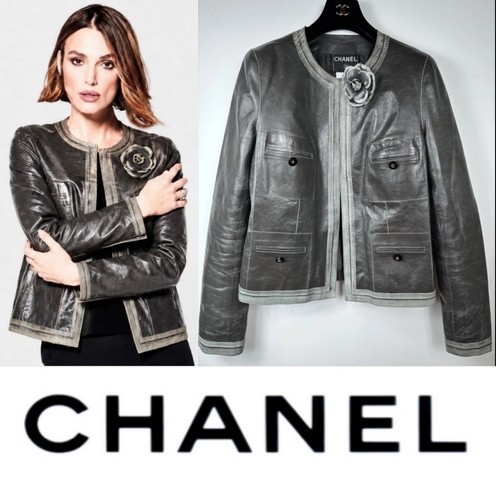 Giacca moto chanel vintage - giacca,