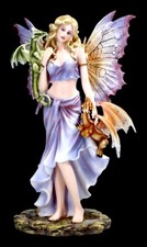 Elfi figura cora con - figura, draghi