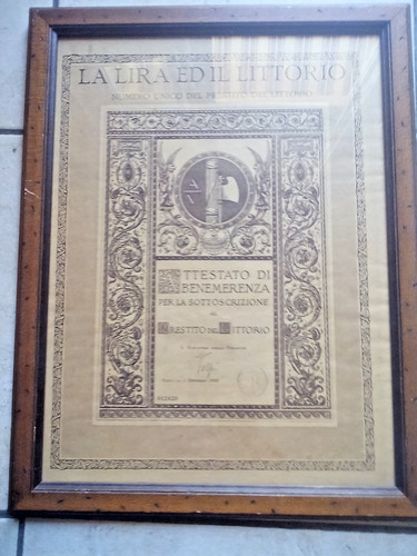 Quadro ventennio lira - la, il
