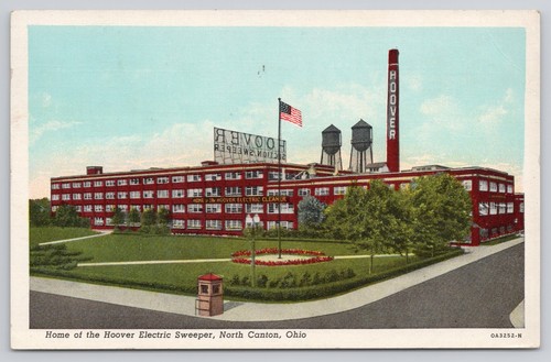 Cartolina north canton - north, oh