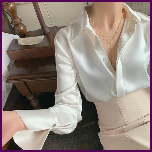 Camicetta donna raso manica