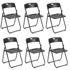 Set di 6 Sedie Pieghevoli