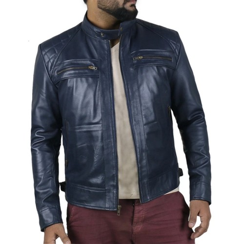 Giacca pelle uomo in - da,