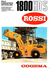 ROSSI Cogema 1800HD S, pala gommata