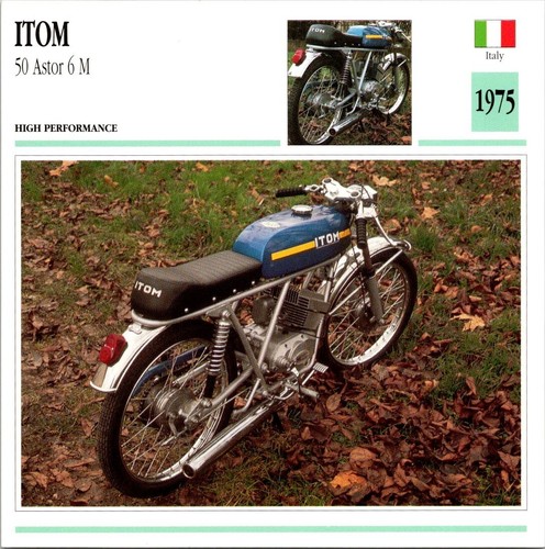 Scheda moto itom astor m - moto, 50