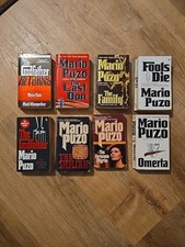 Mario Puzo Books Lot Of 8 The