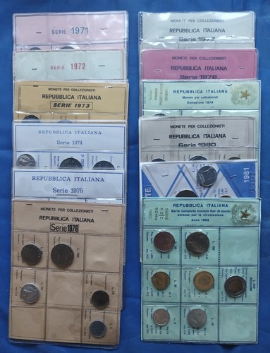 Serie divisionali dal 1971 - dal, al