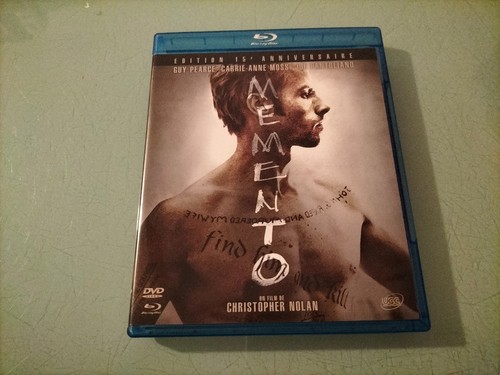Memento blu ray - memento, dvd