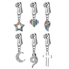 Anello clip ombelico finto - ombelico,