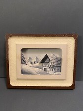 Quadretto Legno Scolpito a