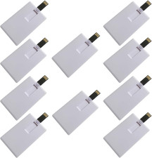 10 Pezzi Bianco USB Unità