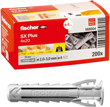 200 Tasselli SX plus 4X20 Mm