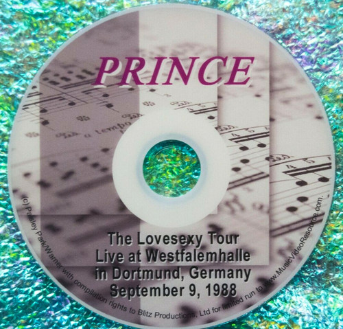 Prince lovesexy tour live - prince,