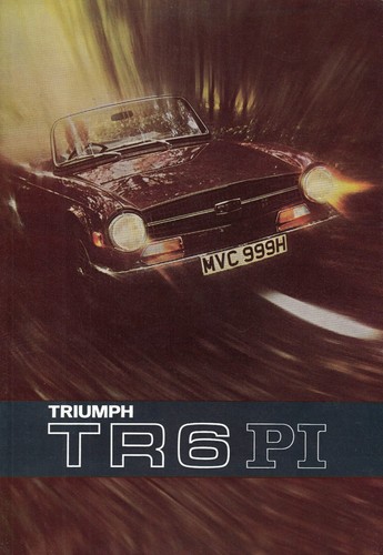Triumph tr6 roadster - pi,