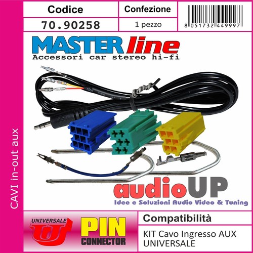 Cavo ingresso aux kit - cavo,