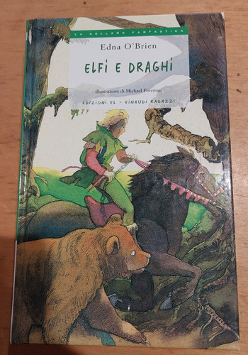 Libro romanzo elfi draghi - elfi,