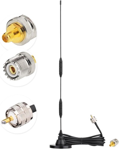 Antenna magnetica radio dual