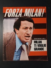 rivista FORZA MILAN - Milan Clubs - anno 1976 n 7-8 Marchioro