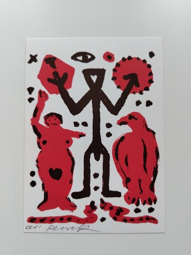 Penck firmato limitato - a, r