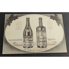 Cartolina Doppia "Barolo - Vini Classici del Piemonte "Borgogno" - Vigneti "Canu